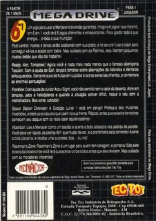 Menacer 6-Game Cartridge dos