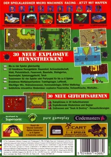 Micro Machines Military - It's a Blast! dos