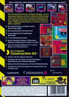 Micro Machines - Turbo Tournament '96 dos