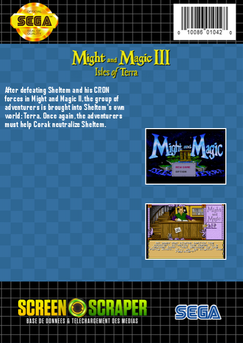 Might and Magic III : Isles of Terra - Dos