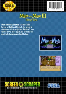 Might and Magic III : Isles of Terra dos