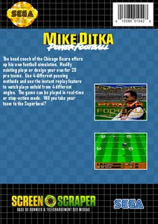 Mike Ditka Power Football dos