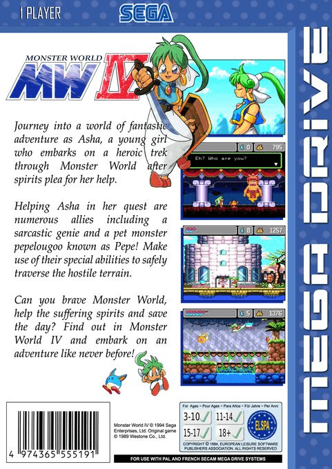 Monster World IV - Dos