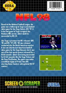 NFL 98 dos