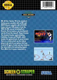NHL All-Star Hockey '95 dos