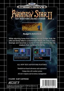 Phantasy Star II : Rudger's Adventure dos