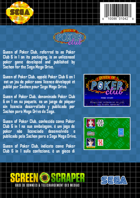 Queen Of Poker Club - Dos