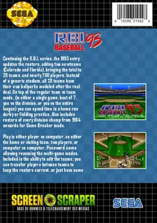 R.B.I. Baseball '93 dos