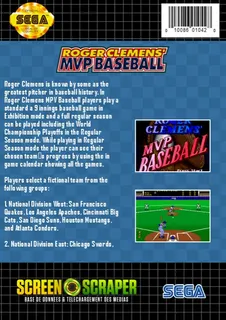 Roger Clemens' MVP Baseball dos