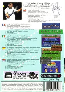 Sampras Tennis 96 dos