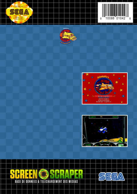 Scholastic's The Magic School Bus : Space Exploration Game - Dos