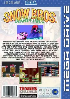 Snow Bros. Nick & Tom dos