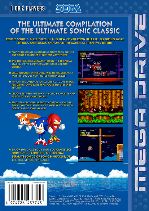 Sonic 3 Complete - Dos