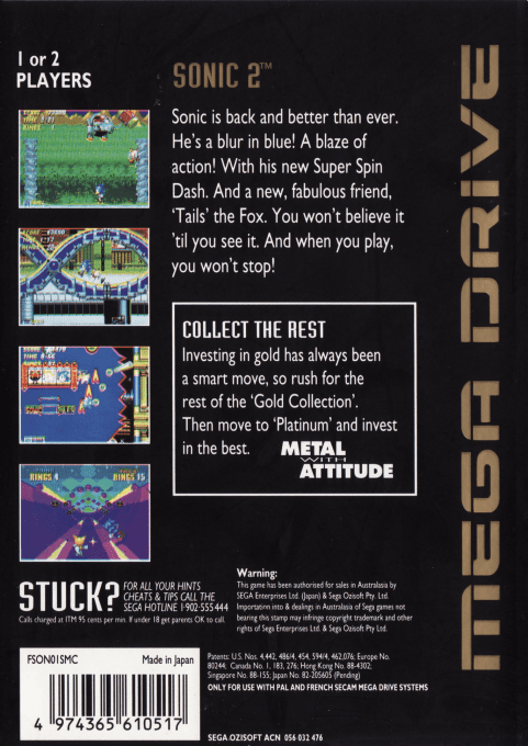 Sonic The Hedgehog 2 dos