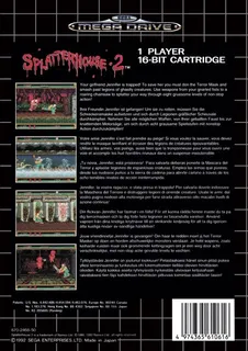 Splatterhouse 2 dos
