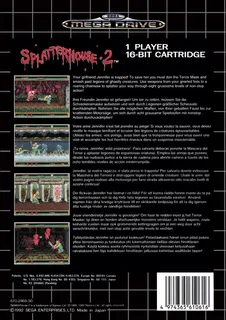 Splatterhouse Part 2 dos