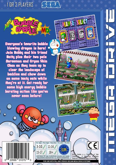 Super Bubble Bobble - Dos