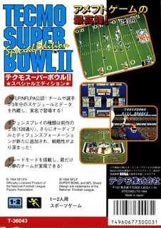 Tecmo Super Bowl II : Special Edition dos