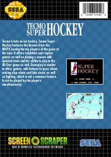 Tecmo Super Hockey dos
