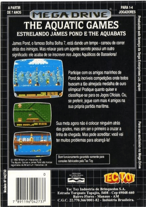 The Aquatic Games Starring James Pond and the Aquabats - Dos