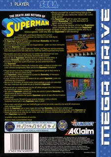 The Death and Return of Superman dos