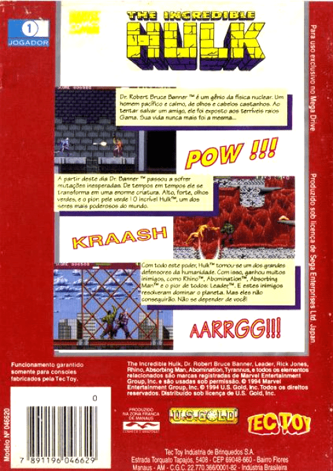 The Incredible Hulk - Dos