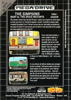 The Simpsons : Bart vs. the Space Mutants dos