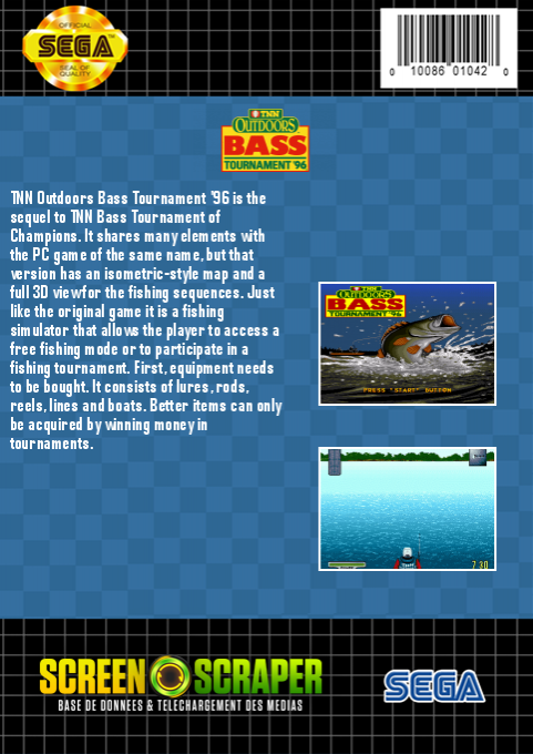TNN Outdoors Bass Tournament '96 - Dos