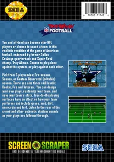Troy Aikman NFL Football dos