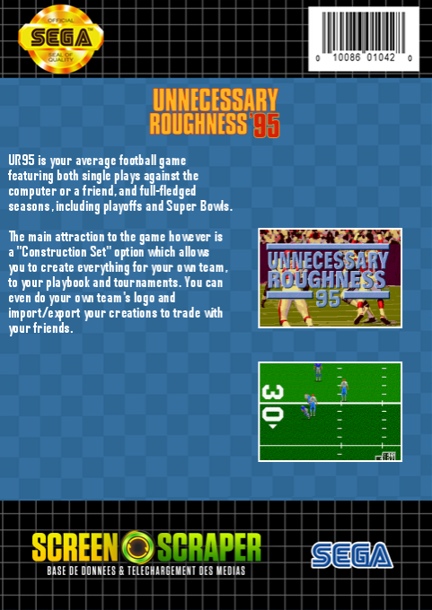 Unnecessary Roughness '95 - Dos