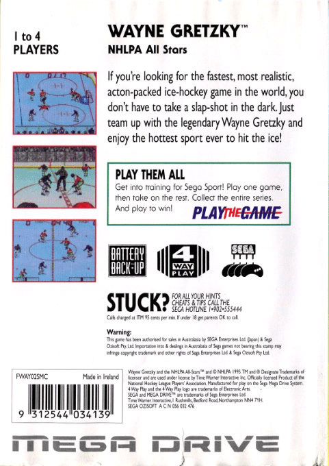 Wayne Gretzky and the NHLPA All-Stars - Dos