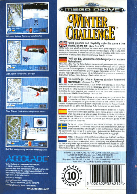 Winter Challenge - Dos