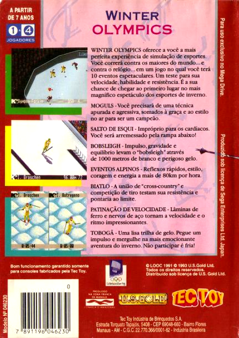 Winter Olympic Games : Lillehammer '94 - Dos