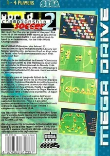World Championship Soccer II dos