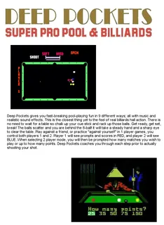 Deep Pockets-Super Pro Pool and Billiards dos