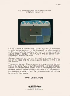 Duncan's Thin Ice dos