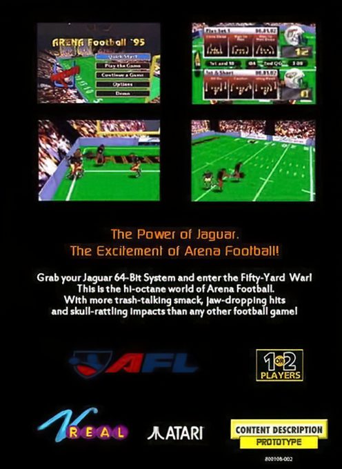 Arena Football '95 dos