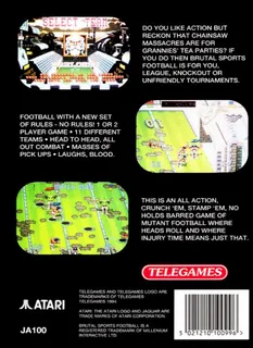 Brutal Sports Football dos