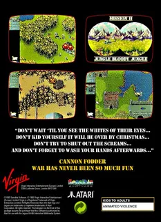 Cannon Fodder dos