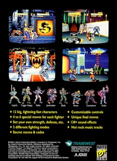 Double Dragon V : The Shadow Falls dos