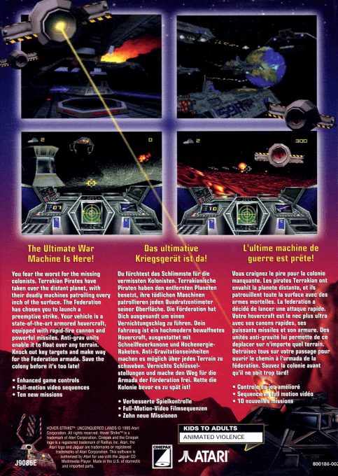 Hover Strike : Unconquered Lands - Dos