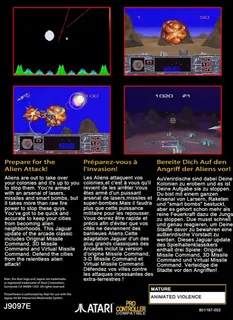 Missile Command 3D dos