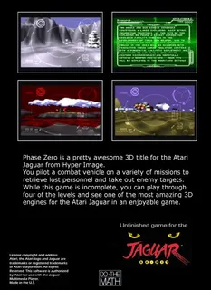 Phase Zero dos