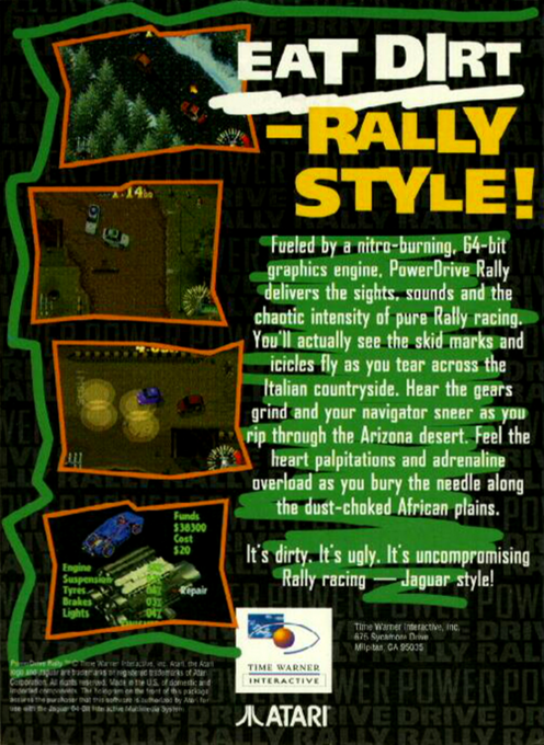 Power Drive Rally - Dos
