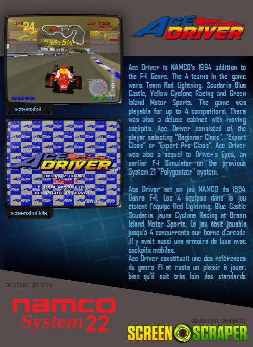 Ace Driver : Racing Evolution - Dos