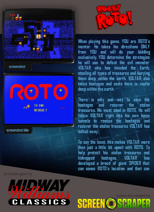 Adventures Of Robby Roto!, The - Dos