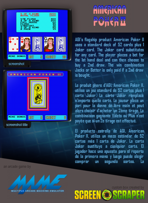 American Poker 2 - Dos