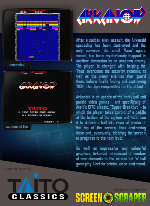 Arkanoid - Dos
