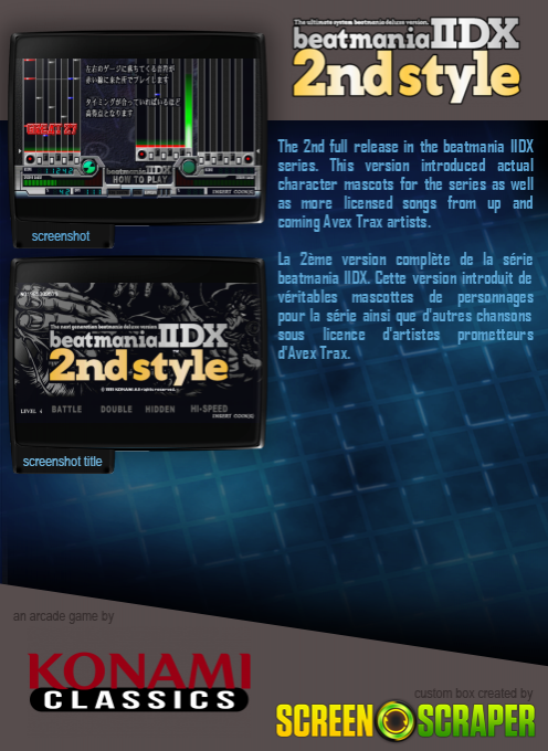 Beatmania 2dx 2nd Style - Dos