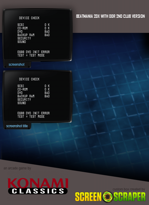 Beatmania 2dx With Ddr 2nd Club Version - Dos
